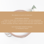 Load image into Gallery viewer, Digital Wedding Invitation &amp; RSVP - Mini Wedding Website - Tropical - Modern - Personalised Electronic Mobile Invite-WWS-014
