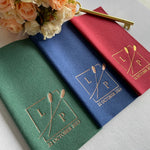 Load image into Gallery viewer, Monogrammed Napkin with Minimalist Design for Wedding - NPKN-02
