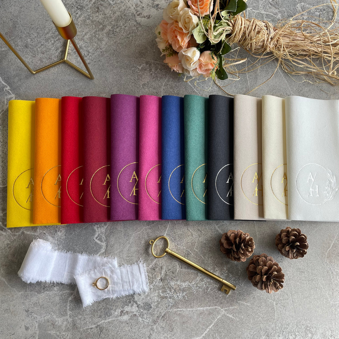 Personalized Napkin with Luxury Design for Wedding - NPKN-01