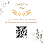 Load image into Gallery viewer, Acrylic Wedding Invitation Gold Foil Clear Green Botanical Floral Roses Design Elegant Spring Wedding Marriage Invite Envelope - Reception - IS-004
