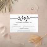 Load image into Gallery viewer, Printed RSVP Card and Envelope - RSVP-008
