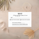 Load image into Gallery viewer, Printed RSVP Card and Envelope - RSVP-006
