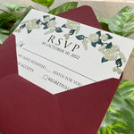 Load image into Gallery viewer, Printed RSVP Card and Envelope - RSVP-009
