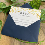 Load image into Gallery viewer, Printed RSVP Card and Envelope - RSVP-009
