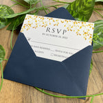 Load image into Gallery viewer, Printed RSVP Card and Envelope - RSVP-010
