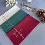 Load image into Gallery viewer, Personalized Birthday Napkins: Linen-Like Elegance for Your Celebration - NPKN-06
