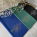 Load image into Gallery viewer, Personalized Dining Napkin for Wedding and Events - with luxury touch - NPKN-09
