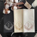 Load image into Gallery viewer, Wedding Napkin- Personalized Linen-Like Napkins for Weddings and Engagement Party - NPKN-05
